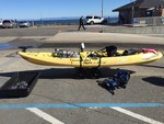 Scuba Kayak Sea Trial